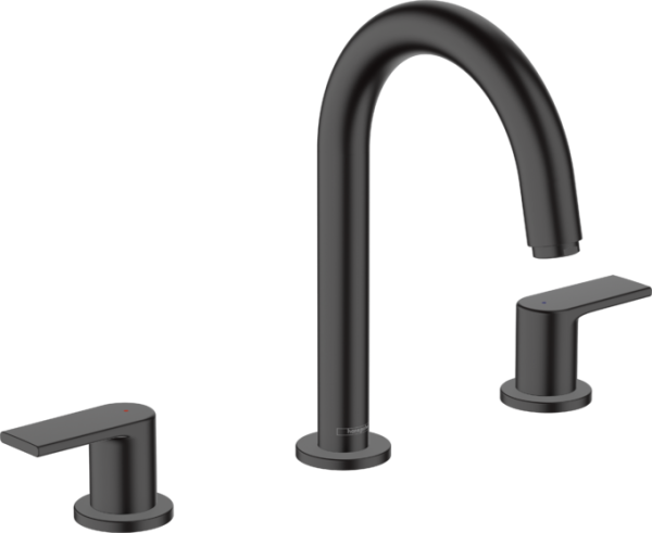 HANSGROHE VERNIS SHAPE 3 HOLE BASIN MIXER WITH POP UP WASTE
