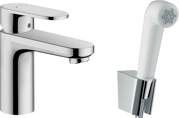 HANSGROHE HG VERNIS BLEND MONOBLOC BASIN MIXER WITH BIDET HANDSET