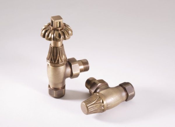 NOSTALGIA RADIATOR TRV PACK ANGLED - PAIR