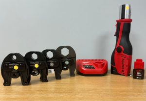 NOVOPRESS PRESS GUN KIT M PROFILE 15MM,22MM,28MM and 35MM JAWS