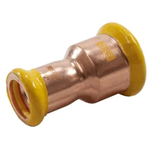 PRESS FIT GAS REDUCING COUPLING