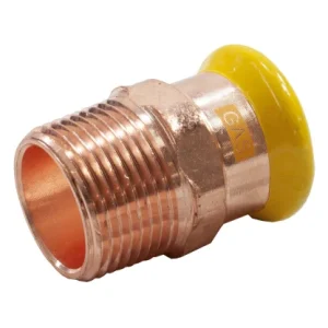 PRESS FIT GAS MALE IRON COUPLING
