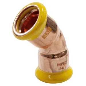 PRESS FIT GAS  OBTUSE ELBOW 45 DEGREE