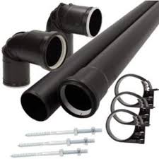 VAILLANT PLUME FLUE KIT  BLACK